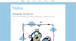 Desktop Screenshot of milou.ch